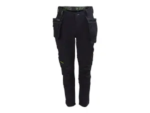 Apache CALGARY 38W/29L Calgary Black Stretch Holster Trousers Waist 38in Leg 29in APACALG2938