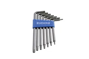 Laser Tools 0605 7pc Torx/Star Key Set T10 - T40