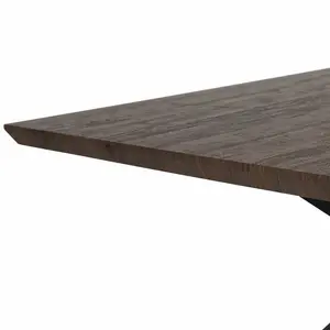 Swansea Dining Table Dark Wood