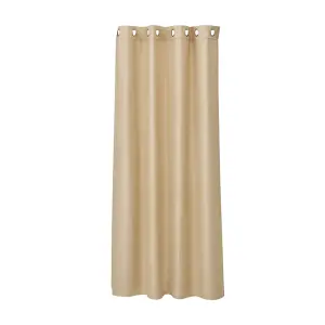 Blackout Curtains Thermal 1 Panel Waterproof Insulated Curtain 132 x 274cm