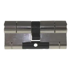 Yale Superior Anti-Snap Euro Cylinder - 40/60 (100mm), Nickel (with 3 keys)