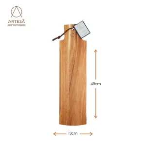 Artesà Appetiser Acacia Wood Serving Plank / Baguette Board