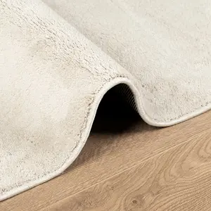 Rug OVIEDO Short Pile Beige 120x170 cm