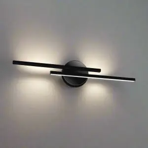 SASH - CGC LED Black IP44 Bathroom Rated Wall Light 14W