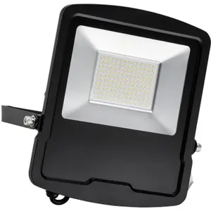 4 PACK Slim Outdoor IP65 Floodlight - 100W Daylight White LED - High Output