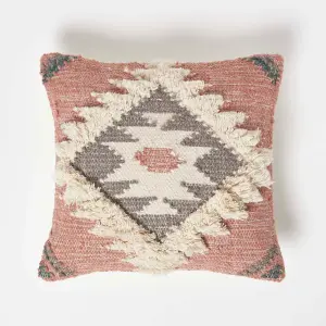 Homescapes Pali Handwoven Traditional Kilim Cushion 45 x 45 cm