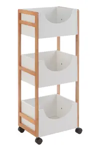 Interiors by Premier Nostra 3 Tier Storage Trolley