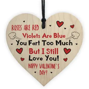 Red Ocean Funny Valentines Heart For Him Rude Gift For Boyfriend Husband Novelty Gift Idea