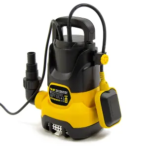 Submersible Water Pump Dirty & Clean Water Wolf 750w, Float Switch + 10m Hose