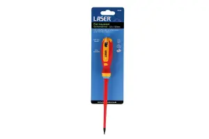 Laser Tools 8453 VDE 1000V Insulated Flat Screwdriver 5.5 x 125mm