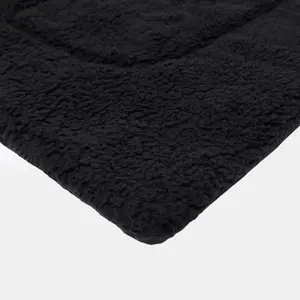 Brentfords Sherpa Pet Soft Animal Throw Over Blanket, Black - 75 x 110cm