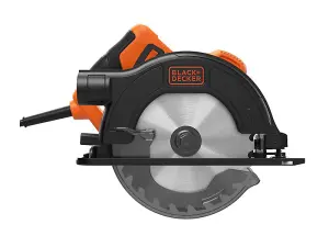 BLACK and DECKER CS1200 Circular Saw with 165mm Blade for Precision Woodworking