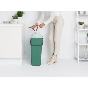 Brabantia Sort and Go 40 Litre Rubbish Bin Fir Green