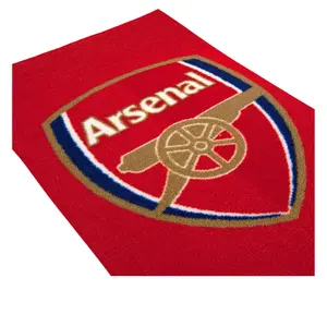 nal FC Official Printed Football Crest Rug/Floor Mat Red (One Size)