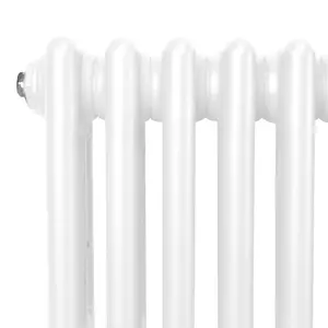 Traditional 3 Column Radiator - 1500 x 202 mm - White