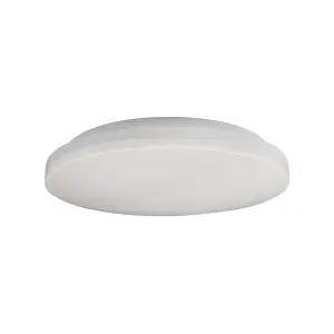 Phoebe LED Bulkhead 12W Savoca CCT 3-Hour Emergency Tri-Colour CCT Diffused White