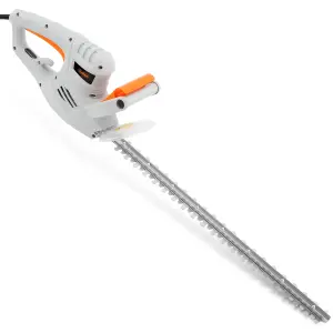 VonHaus Hedge Trimmer 550W, Electric Lightweight Cutter for Hedges, Bushes, Branches & More, Comes with Blade Cover, 10m Cable