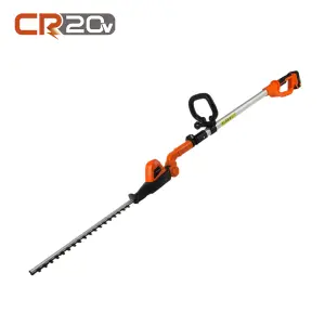 Yard Force 20V Cordless Pole Hedge Trimmer extendable up to 256cm with Lithium-ion battery & charger - LH C41A - CR20 Range