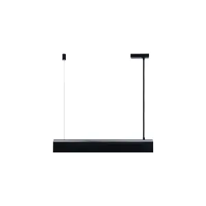 Nordlux Beau Bar Pendant Ceiling Light Black 2700K S14S