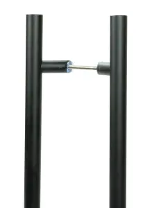 From The Anvil Matt Black (316) 1.2m Offset T Bar Handle B2B 32mm Dia.