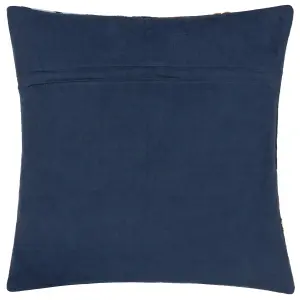 furn. Janey Embroidered Floral Cotton Polyester Filled Cushion