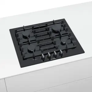 Bosch PPP6A6B90 59cm Gas Hob - Black