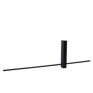 Lucide Segin Modern Wall Light - LED - 1x6W 2700K - Black