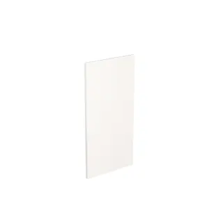 Kitchen Kit Wall End Panel 800mm J-Pull - Ultra Matt White