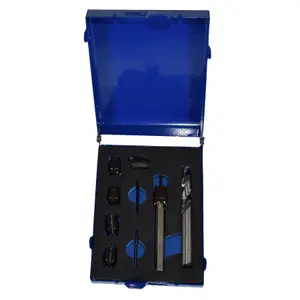 HSS Cobalt Spot Weld Cutter And Drill Set 8 - 9.5mm Interchangeable Heads 9pc