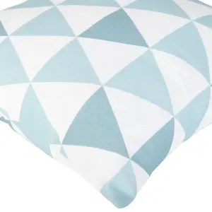 Set of 2 Outdoor Cushions TRIFOS Blue