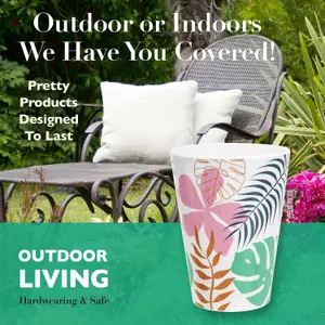 Tropical Melamine 325ml Tumbler - Outdoor Living - Pack of 6