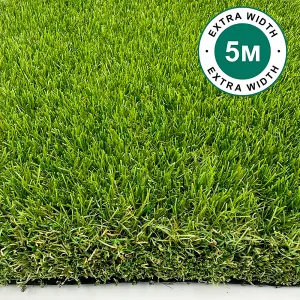 Preston 40mm ARTIFICIAL GRASS - 2M X 8.50M - Natural and Realistic Looking Fake Astro Lawn Turf