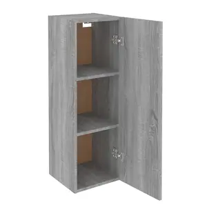 Berkfield 8 Piece TV Cabinet Set Grey Sonoma Engineered Wood