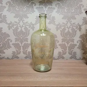 Decorative Vase - Glass - L13 x W13 x H18 cm - Recycle Green