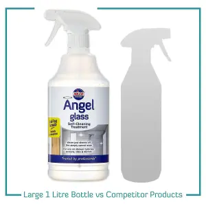 Nilco Angel Glass 6L Self Cleaning Treatment Cleaner For Mirrors Tiles Screens