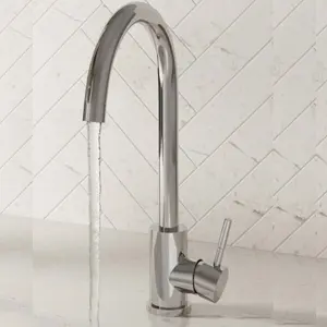 Manhattan Chrome Kitchen Mixer Tap t41