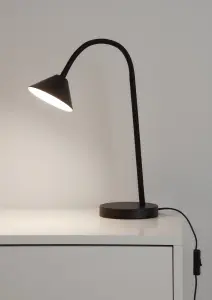 Modern Matt Black Table light