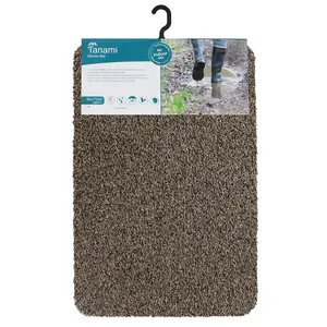 Tanami Barrier Doormat Brown / 0.5cm H x 75cm L x 50cm W