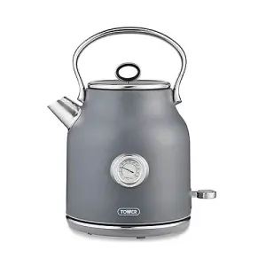 Tower Renaissance Kettle and 4 Slice Toaster Grey