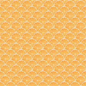 Galerie Just Kitchens Orange Scallop Wallpaper Roll