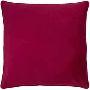 Hortus Square Scatter Cushion (Set of 2) Fuchsia