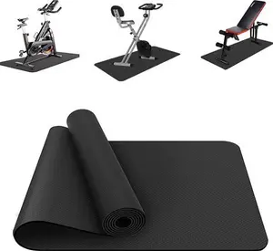 Treadmill Mat, Exercise Equipment Mat Heavy-Duty Protective Floor Mat For Under Stationary Bike, Spin Bike, Fitness Equipment