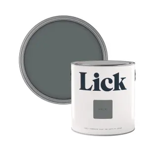 Lick Grey 07 Matt Emulsion paint, 2.5L