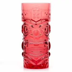 Bar Bespoke Coloured Tiki Highball Glass - Set of 4