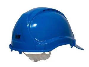 Scan YS-4 Safety Helmet - Blue SCAPPESHB