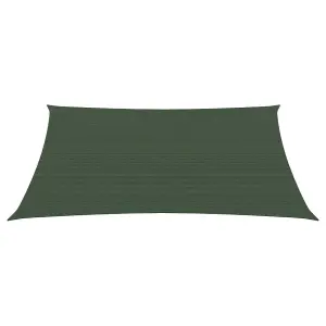 Berkfield Sunshade Sail 160 g/m2 Dark Green 2x3 m HDPE