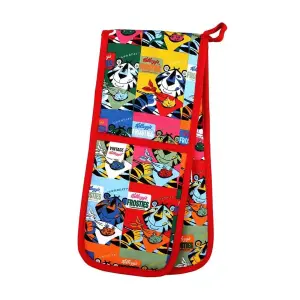 Dexam Vintage Kelloggs Pop Art Frosties Double Oven Gloves