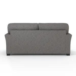 Hartley Grey 3 + 2 Sofa Suite Full Back Tufted Cushions