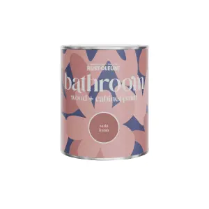 Rust-Oleum Winter Grey Satin Bathroom Wood & Cabinet Paint 750ml