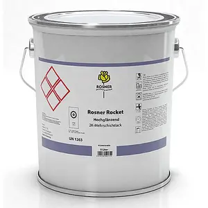 Rosner Rocket Clearcoat - High Gloss Fast Drying 2K Multi-Layer Finish 5L